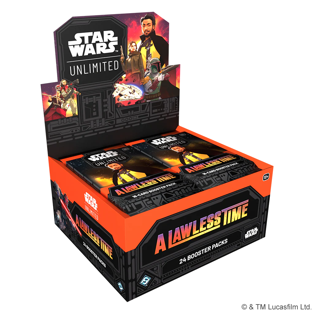 Star Wars Unlimited: A Lawless Time - Booster Display