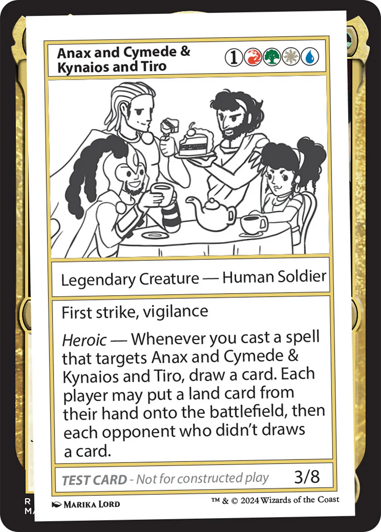 Anax and Cymede & Kynaios and Tiro (MB2PC-589) - Mystery Booster 2