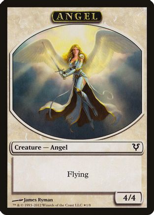 Angel // Demon Double-Sided Token [Avacyn Restored Tokens] - Image 7