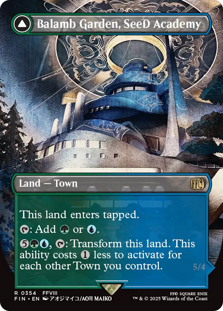 Balamb Garden, SeeD Academy // Balamb Garden, Airborne (Borderless) [FINAL FANTASY] - Image 4