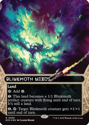 Blinkmoth Nexus (0093) (Borderless) (Galaxy Foil) [Edge of Eternities: Stellar Sights]