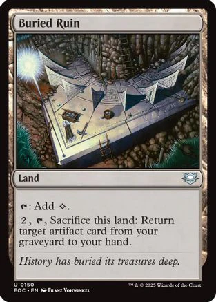 Buried Ruin [Edge of Eternities Commander]