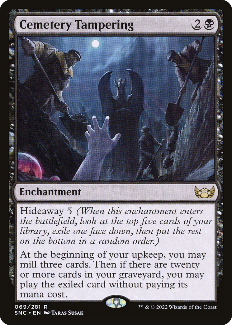 Cemetery Tampering (SNC-069) - Streets of New Capenna