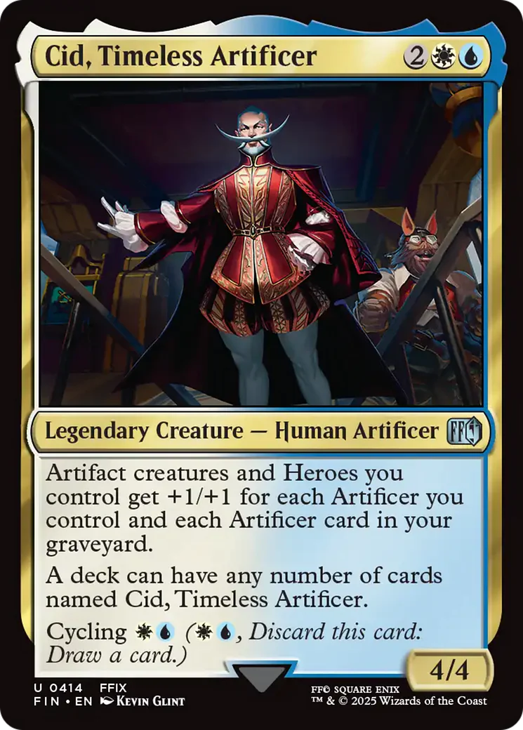 Cid, Timeless Artificer (FIN-414) - FINAL FANTASY