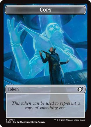 Copy // Pest Double-Sided Token [Edge of Eternities Commander Tokens] - Image 3