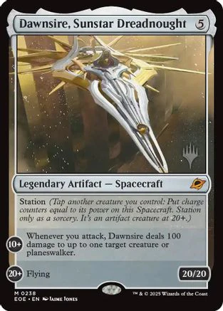 Dawnsire, Sunstar Dreadnought [Edge of Eternities Promo Pack]