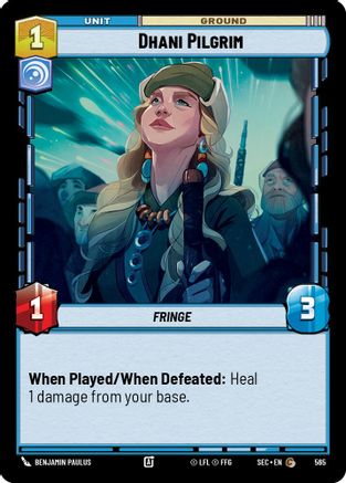 Dhani Pilgrim (Foil) (565) - Secrets of Power Foil
