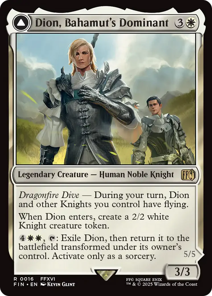 Dion, Bahamut's Dominant // Bahamut, Warden of Light [FINAL FANTASY] - Image 3