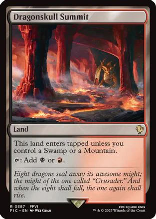 Dragonskull Summit (Surge Foil) [FINAL FANTASY Commander]
