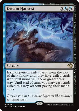 Dream Harvest (ECL-216) - Lorwyn Eclipsed Foil