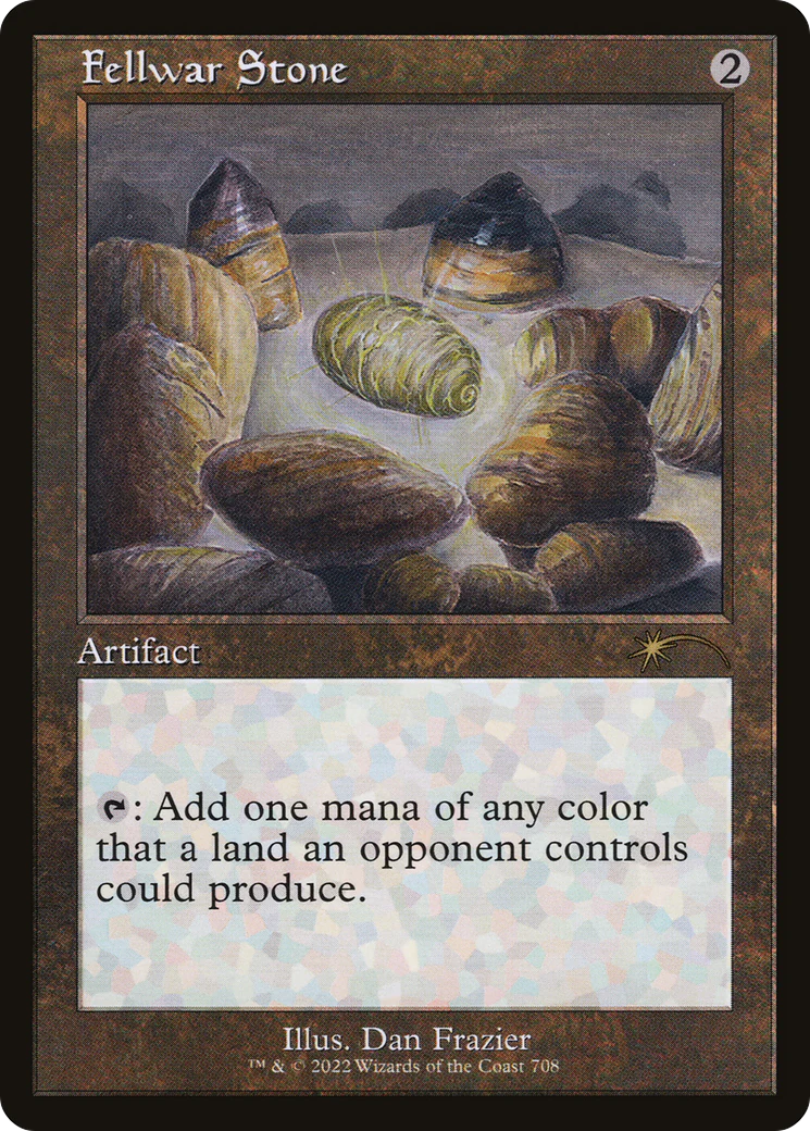 Fellwar Stone (SLD-708) - Secret Lair Drop Etched Foil