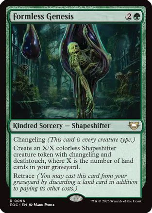Formless Genesis [Edge of Eternities Commander]