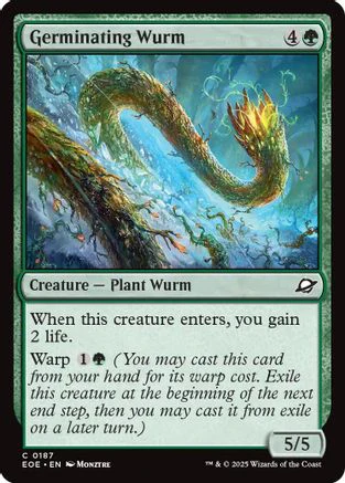 Germinating Wurm [Edge of Eternities]