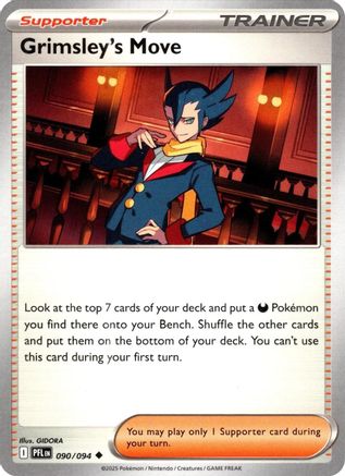 Grimsley's Move (090/094) - Reverse Holofoil ME02 Phantasmal Flames - Uncommon