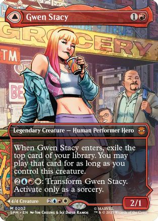 Gwen Stacy (0202) (Borderless) [Marvel's Spider-Man] - Image 3