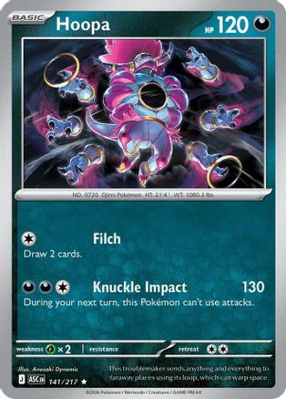 Hoopa (141) - Holofoil ME Ascended Heroes - Rare