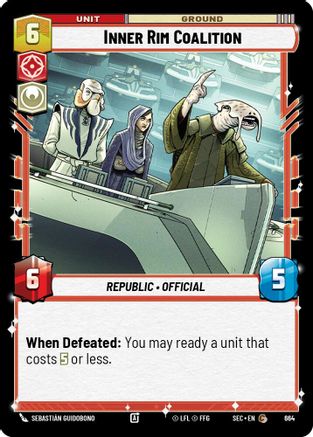 Inner Rim Coalition (Foil) (664) - Secrets of Power Foil