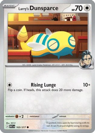 Larry's Dunsparce (163) ME Ascended Heroes - Common