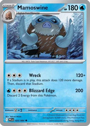 Mamoswine (025/094) ME02 Phantasmal Flames - Uncommon