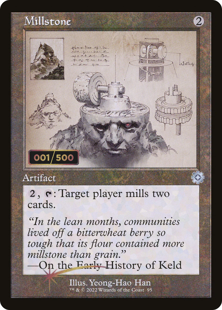 Millstone (Retro Schematic) (Serialized) [The Brothers' War Retro Artifacts]
