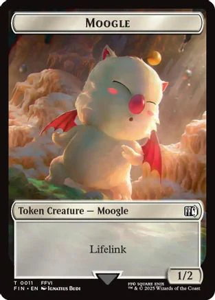Moogle (0011) // Copy (0001) Double-Sided Token [FINAL FANTASY Tokens] - Image 4