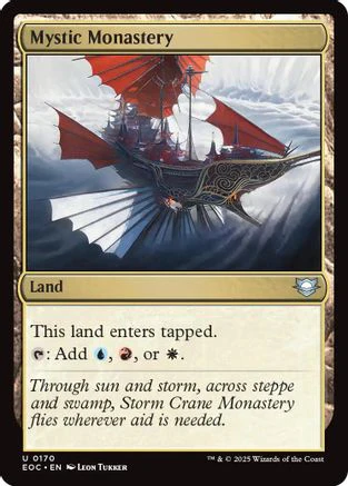 Mystic Monastery [Edge of Eternities Commander]