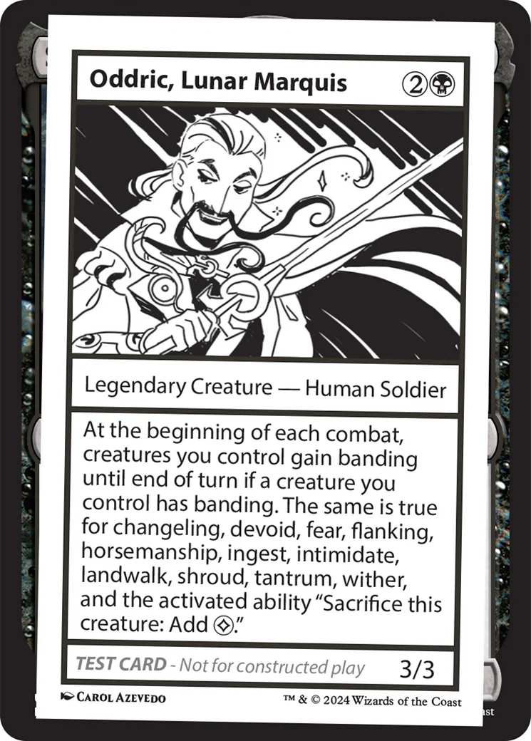 Oddric, Lunar Marquis (MB2PC-551) - Mystery Booster 2