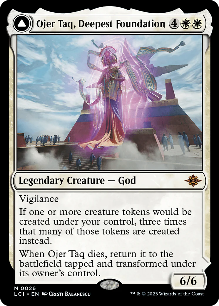 Ojer Taq, Deepest Foundation (LCI-026) - The Lost Caverns of Ixalan Foil - Image 3