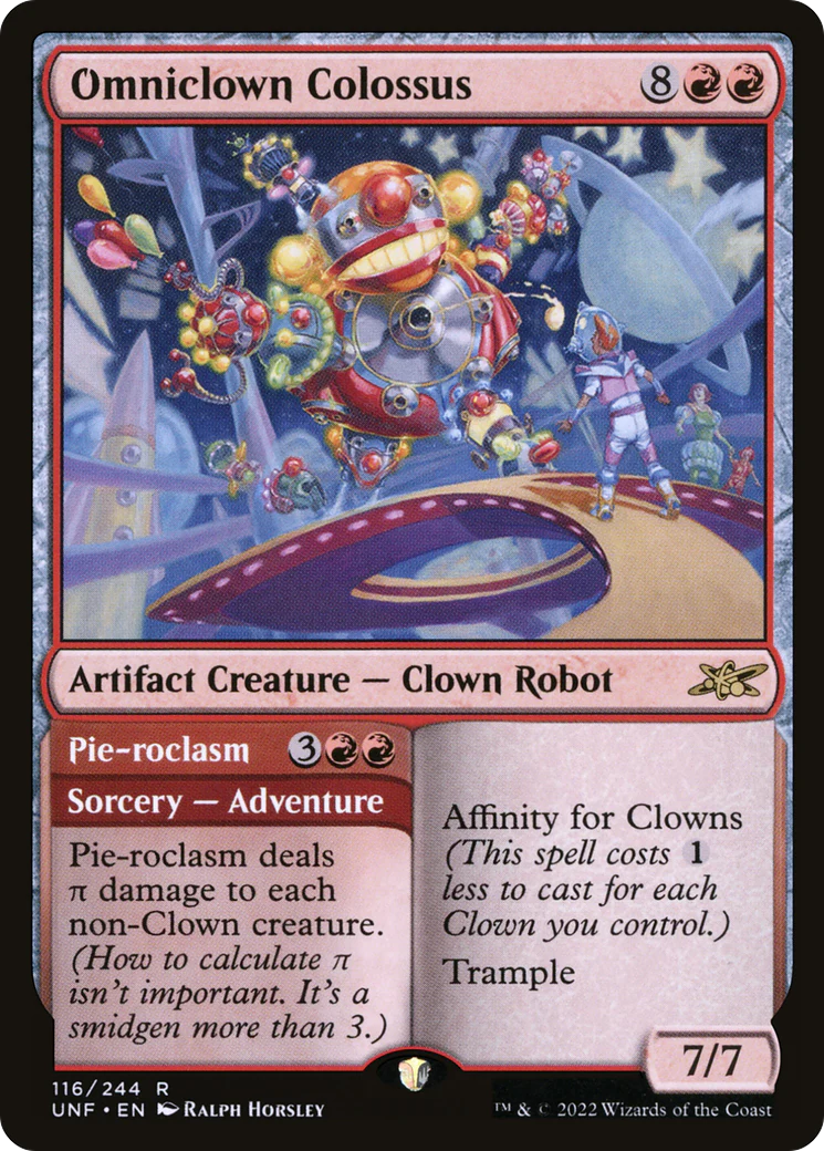 Omniclown Colossus (UNF-116) - Unfinity Foil