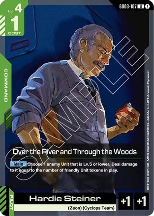 Over the River and Through the Woods (GD03-107) - Steel Requiem