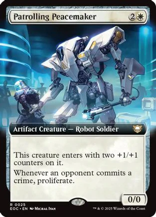 Patrolling Peacemaker (Extended Art) [Edge of Eternities Commander]
