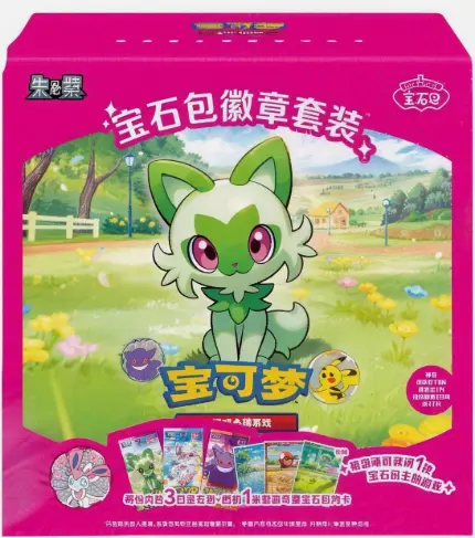 Pokemon TCG: Chinese Gem Badge Set (Simplified Chinese)