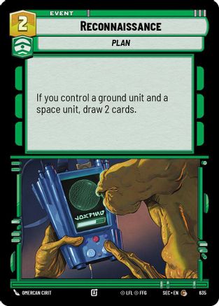 Reconnaissance (Foil) (635) - Secrets of Power Foil