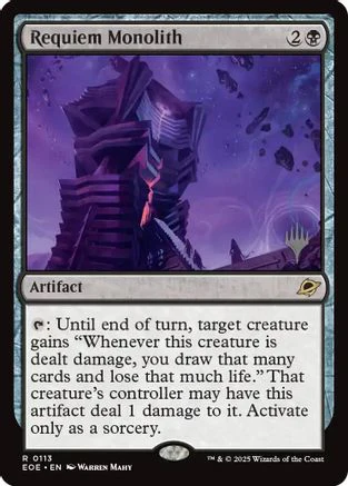 Requiem Monolith [Edge of Eternities Promo Pack]