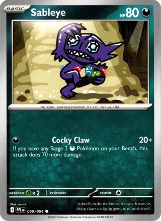 Sableye (059/094) ME02 Phantasmal Flames - Common