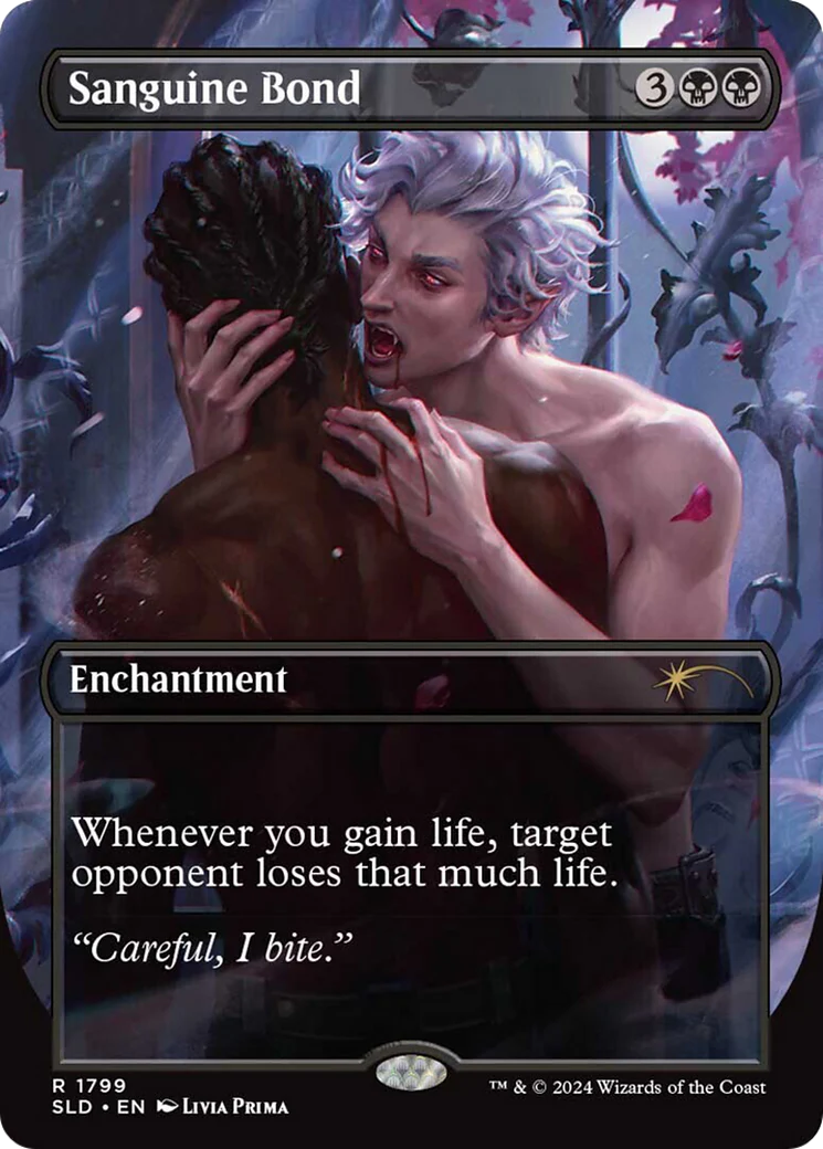 Sanguine Bond (SLD-1799) - Secret Lair Drop (Borderless) Foil
