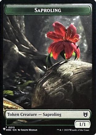 Saproling // Sliver Double-Sided Token [The List] - Image 3