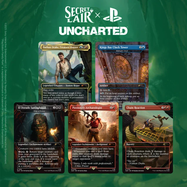Secret Lair x Playstation: Uncharted (Non-foil)