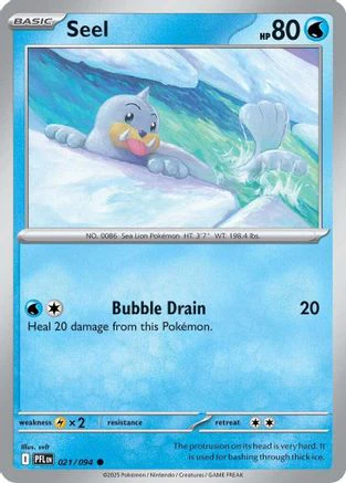 Seel (021/094) ME02 Phantasmal Flames - Common