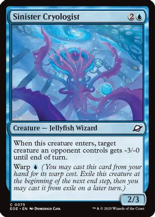Sinister Cryologist [Edge of Eternities]