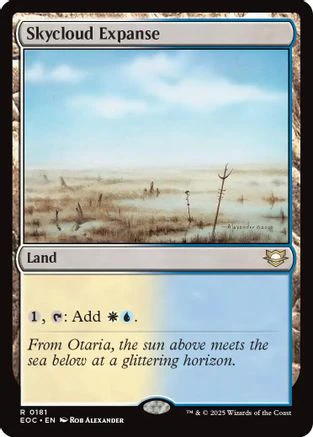 Skycloud Expanse [Edge of Eternities Commander]