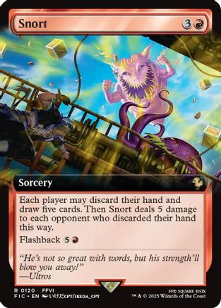 Snort (Extended Art) [FINAL FANTASY Commander]