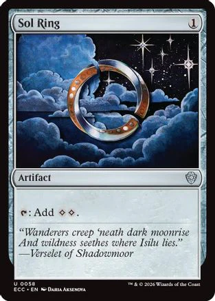Sol Ring (0058) (ECC-058) - Commander: Lorwyn Eclipsed
