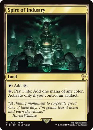 Spire of Industry (Surge Foil) [FINAL FANTASY Commander]