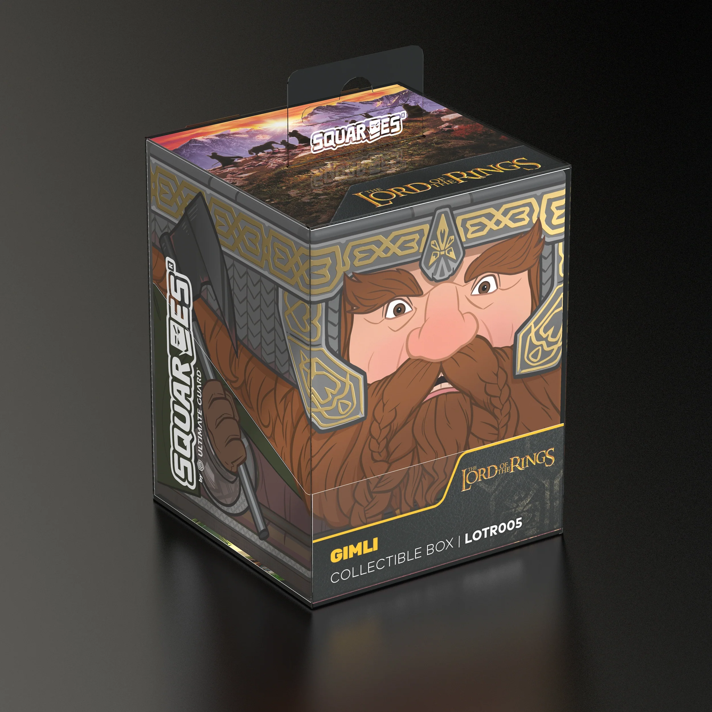 Squaroes 100+ Deck Case: Lord of the Rings - Gimli