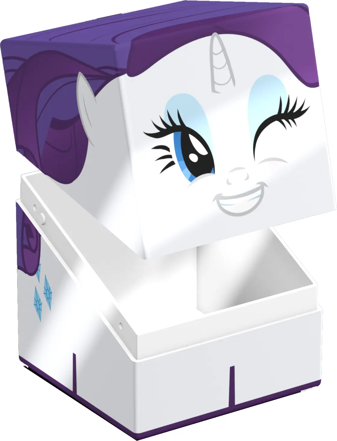 Squaroes 100+ Deck Case: My Little Pony - Rarity