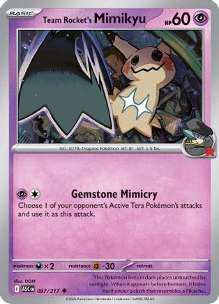 Team Rocket's Mimikyu (097/217) ME Ascended Heroes - Uncommon