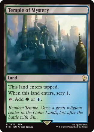 Temple of Mystery [FINAL FANTASY Commander]