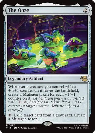 The Ooze (TMT-177) - Teenage Mutant Ninja Turtles Foil