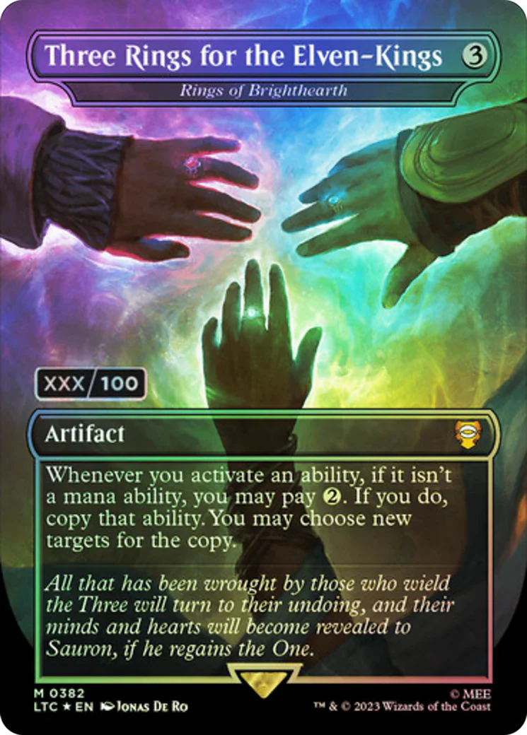 Three Rings for the Elven-Kings - Rings of Brighthearth (Serialized) [The Lord of the Rings: Tales of Middle-Earth Commander]